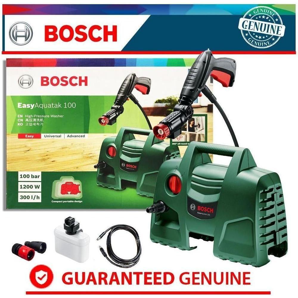 Bosch Easy AQUATAK 100 High Pressure Washer (Short 360 Gun) - Goldpeak Tools PH Bosch Bosch Easy AQUATAK 100 High Pressure Washer (Short 360 Gun) - Goldpeak Tools PH Bosch